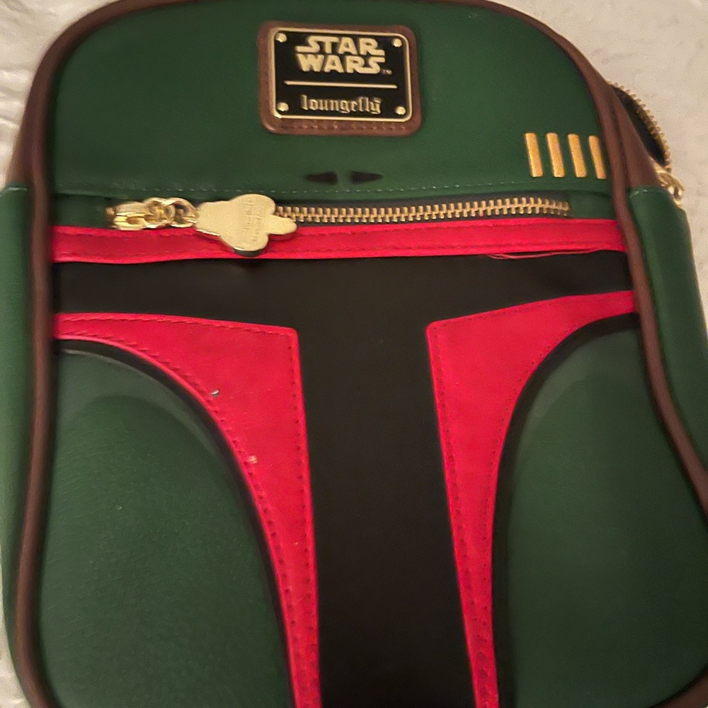 Loungefly Boba Fett crossbody bag NWT!
